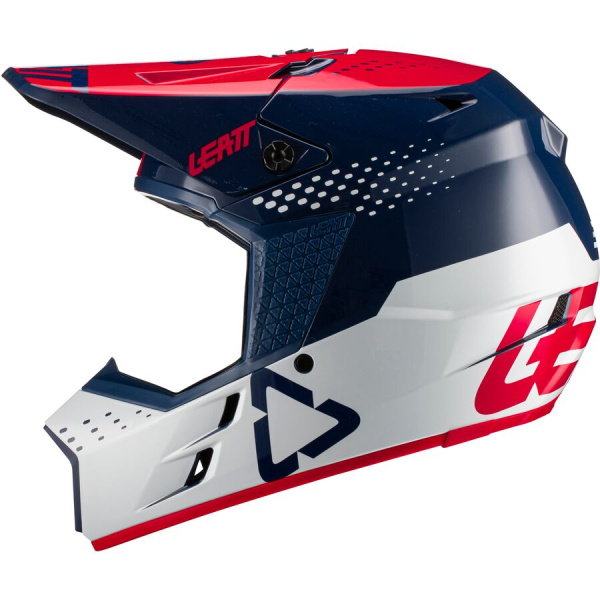 Leatt GPX 3.5 2021 Red/Blue шлем кроссовый Leatt GPX 3.5 2021 Red/Blue шлем кроссовый