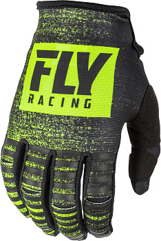 Fly Racing Kinetic Noiz мотоперчатки, желто-черный Fly Racing Kinetic Noiz мотоперчатки, желто-черный