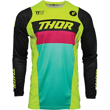 Thor Pulse 2021 Racer Acid/Black джерси