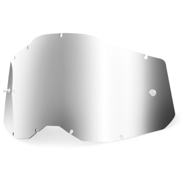 100% RC2/AC2/ST2 Replacement Lens Mirror Silver линза 100% RC2/AC2/ST2 Replacement Lens Mirror Silver линза