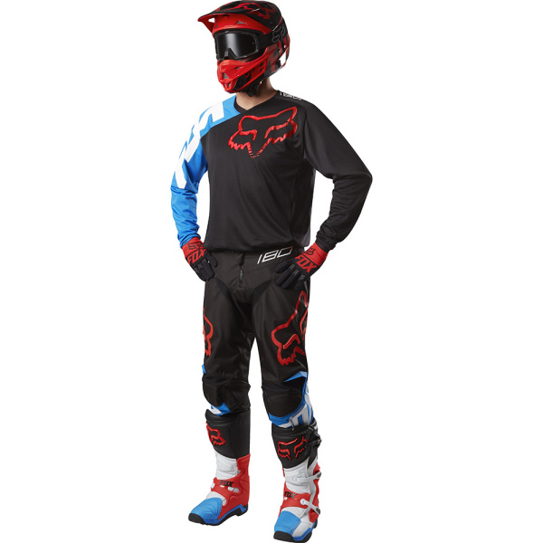 Fox Racing 180 Sabbath SE 2017 комплект, черно-синий