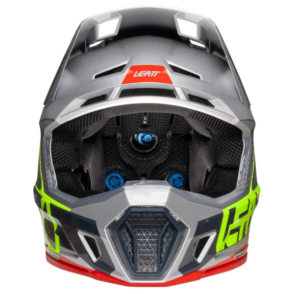 Leatt Kit Moto 7.5 V25 Steel шлем кроссовый + Velocity 4.5 мотоочки