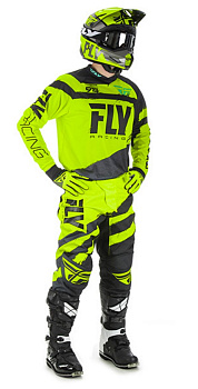 Fly Racing F-16 2018 комплект, черно-желтый