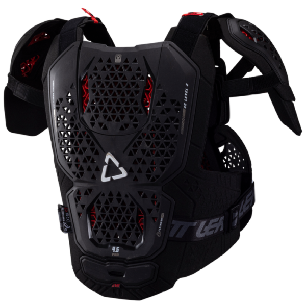 Leatt Chest Protector 4.5 Pro Evo Black панцирь с плечами