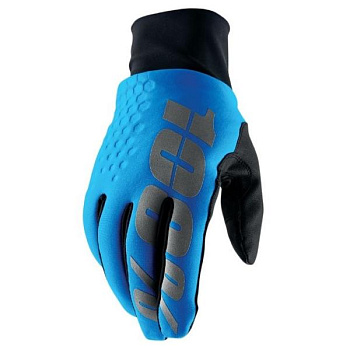 100% Hydromatic Brisker мотоперчатки, синий