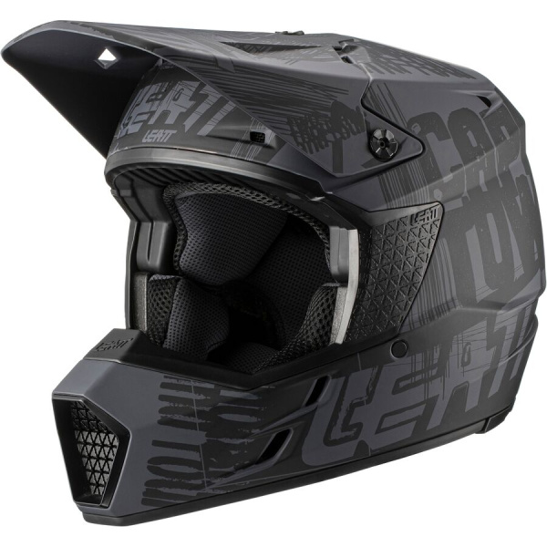 Leatt GPX 3.5 2021 Ghost шлем кроссовый