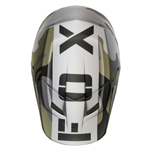 Fox Racing V1 San Diego SE ECE 2018 шлем кроссовый, хаки серый камуфляж