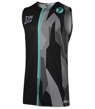 Seven Zero Raider Over Jersey Black жилет на джерси