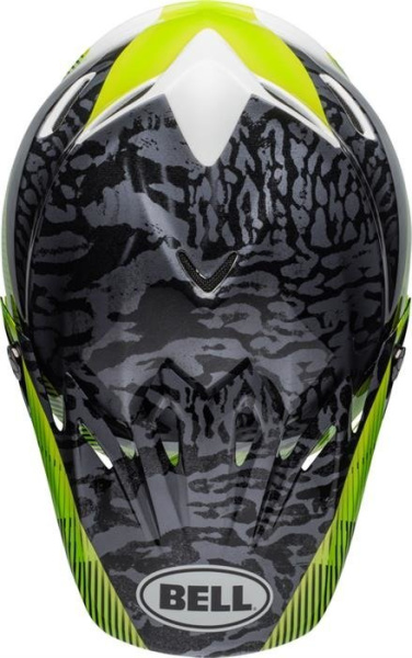 Bell Moto-9 Mips Chief шлем кроссовый, салатово-серый