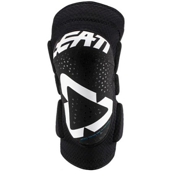 Leatt 3DF 5.0 наколенники короткие, бело-черный
