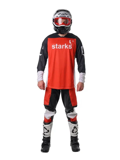 Starks Phoenix джерси, красно-черно-белый