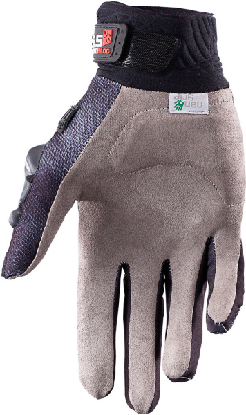 Leatt GPX 5.5 Windblock мотоперчатки, черно-серый