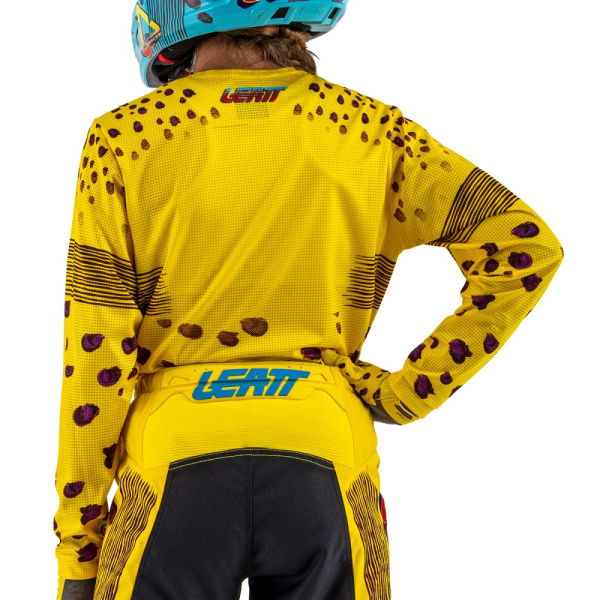 Leatt 3.5 Ride Kit Junior 2025 Cheetah комплект подростковый, мотоштаны + джерси Leatt 3.5 Ride Kit Junior 2025 Cheetah комплект подростковый, мотоштаны + джерси