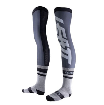 Leatt Knee Brace Socks Grey чулки под наколенники с носком, серый