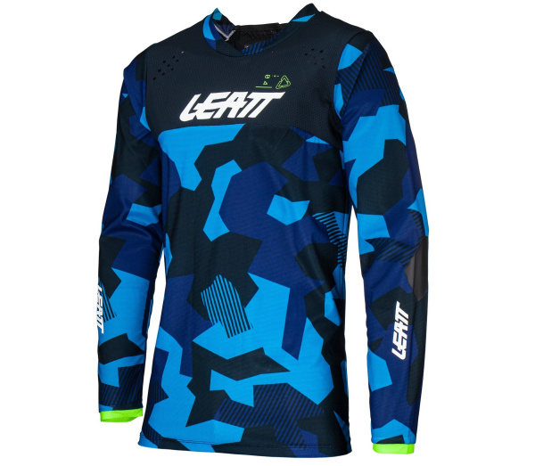 Leatt Moto 4.5 Enduro 2025 Blue джерси Leatt Moto 4.5 Enduro 2025 Blue джерси
