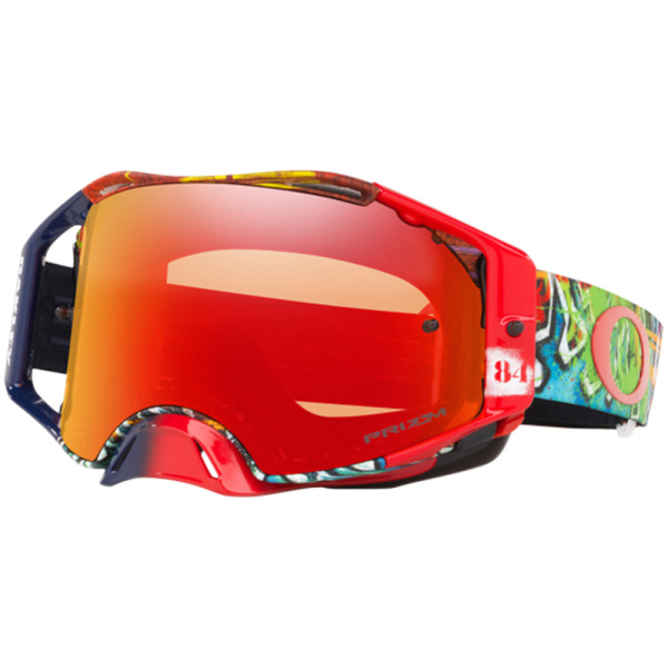 Oakley Airbrake Jeffrey Herlings Signature Series Goggle мотоочки, красная линза (OO7046-84)