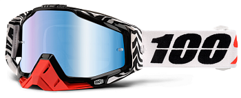 100% Racecraft Zoolander Mirror Blue Lens мотоочки