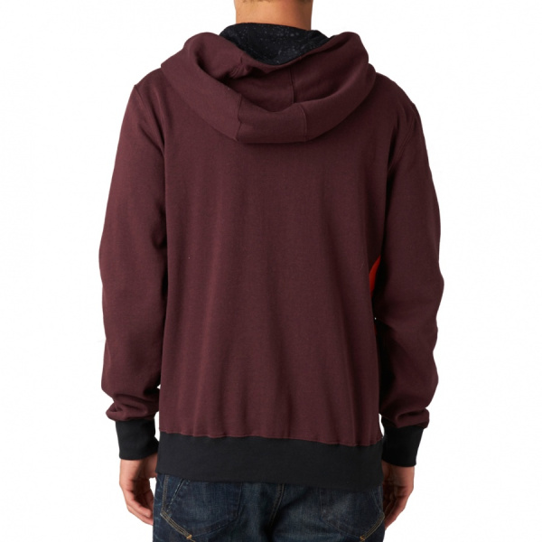Fox Tainted Zip Fleece толстовка, коричневый