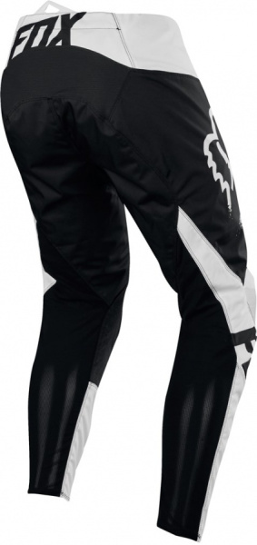 Fox Racing 180 Race Youth 2018 мотоштаны подростковые, черно-белый
