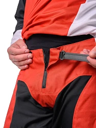 Starks Phoenix мотоштаны, красно-черно-белый