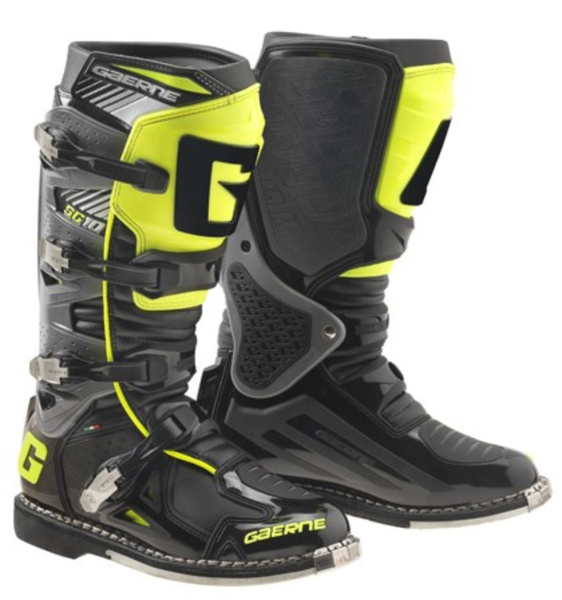 Gaerne SG10 мотоботы кроссовые, черно-желтый