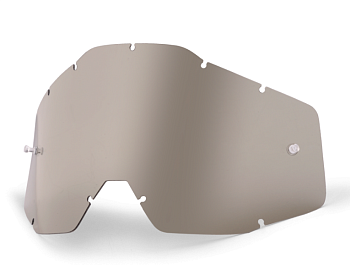 100% Racecraft/Accuri/Strata Smoke Anti-Fog линза, серый