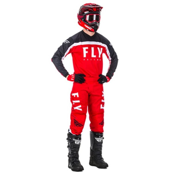 Fly Racing F-16 2020 джерси подростковая, красно-бело-черный Fly Racing F-16 2020 джерси подростковая, красно-бело-черный