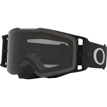 Oakley Front Line MX Tuff Blocks Black мотоочки, прозрачная линза (OO7087-60)