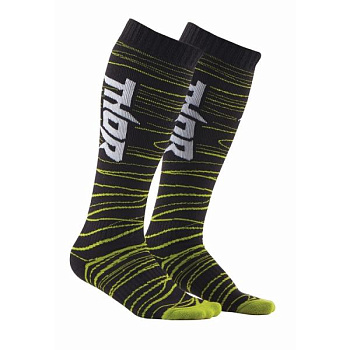 Thor S15 мотоноски, черно-зеленый