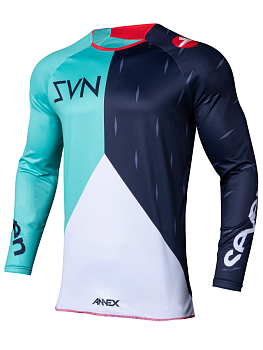 Seven Annex Bortz Aqua/Navy джерси