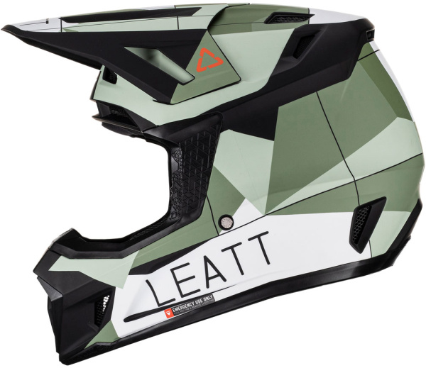 Leatt Kit Moto 7.5 V23 Cactus шлем кроссовый + Velocity 4.5 мотоочки