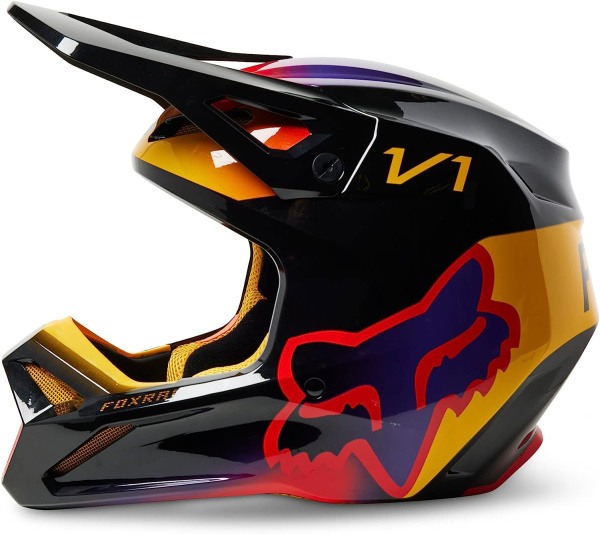 Fox Racing V1 Toxsyk Black шлем кроссовый