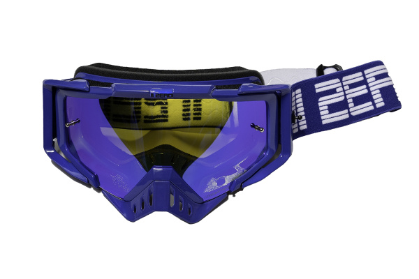 IIZERO Blue Mirror Orange Lens мотоочки