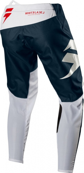 Shift White Ninety Seven 2018 мотоштаны, бело-темно-синий