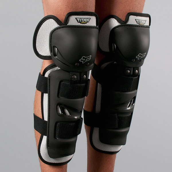 Fox Titan Sport наколенники, черный