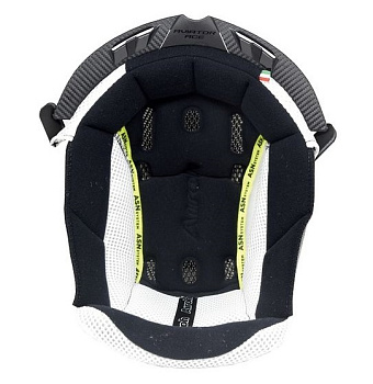 Airoh Aviator Ace подкладка для шлема, черно-белый