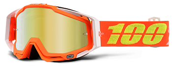 100% Racecraft Razmataz Mirror Gold Lens мотоочки