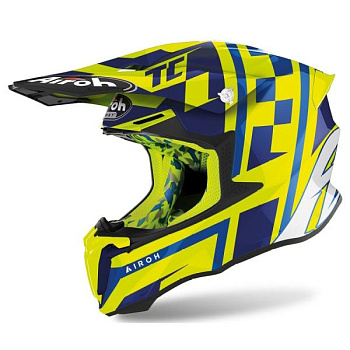 Airoh Twist 2.0 TC21 Yellow Gloss шлем внедорожный