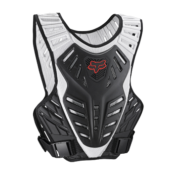 Fox Titan Race Subframe панцирь без плеч, черно-серебристый