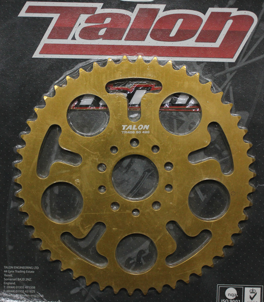 Talon TR456-50-420 KTM звезда задняя, золотой Talon TR456-50-420 KTM звезда задняя, золотой