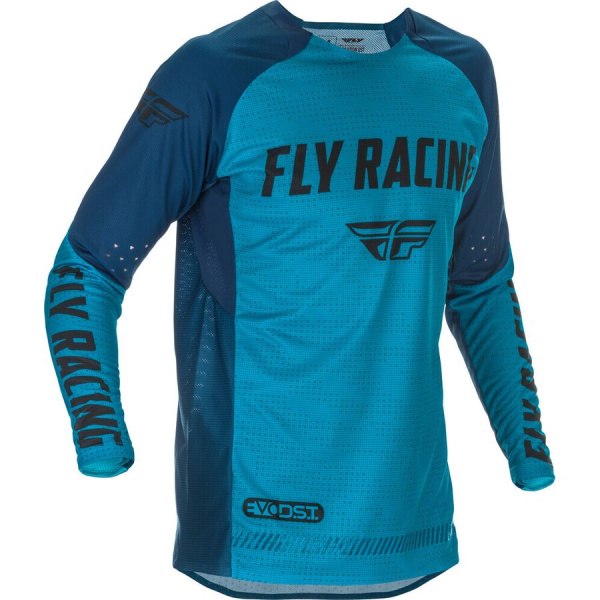 Fly Racing Evolution DST 2021 джерси, сине-черно-голубой Fly Racing Evolution DST 2021 джерси, сине-черно-голубой