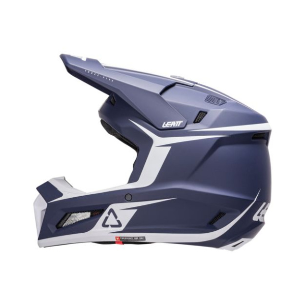 Leatt Kit Moto 3.5 V26 Blue шлем кроссовый + Vizion 3.5 мотоочки