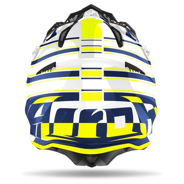 Airoh Aviator Ace Art Blue шлем внедорожный