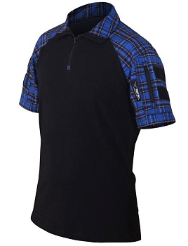 Phoenix Scout рубашка с коротким рукавом в клетку, синий