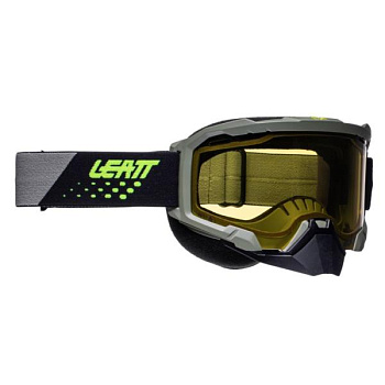 Leatt Velocity 4.5 SNX Cactus Yellow 70% очки снегоходные
