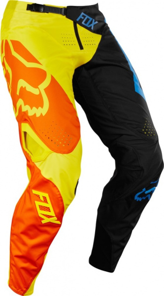 Fox Racing 360 Preme 2018 мотоштаны подростковые, черно-желтый Fox Racing 360 Preme 2018 мотоштаны подростковые, черно-желтый