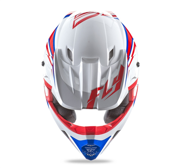 Fly Racing Kinetic Fullspeed 2017 шлем кроссовый, бело-красно-синий Fly Racing Kinetic Fullspeed 2017 шлем кроссовый, бело-красно-синий