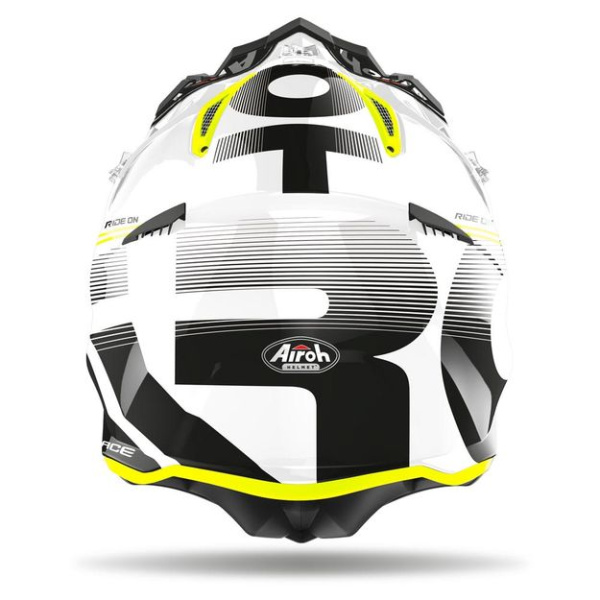 Airoh Aviator Ace Nemesi White Gloss шлем внедорожный