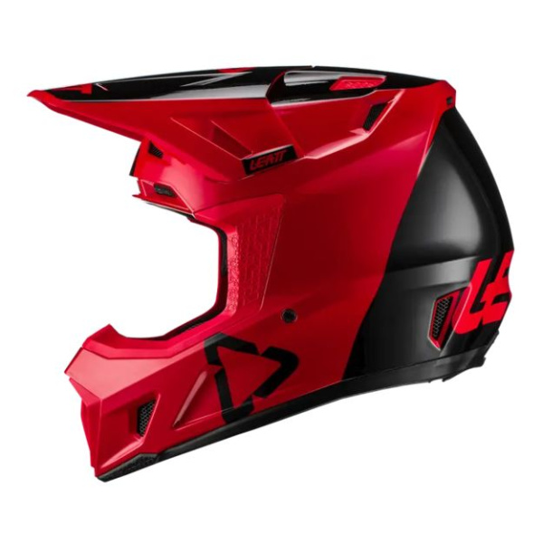 Leatt Kit Moto 7.5 V21 Red шлем кроссовый + Velocity 4.5 мотоочки