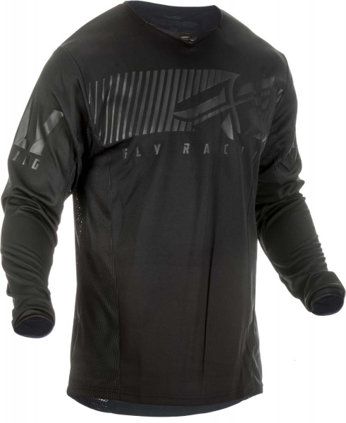 Fly Racing Kinetic Shield джерси, черный Fly Racing Kinetic Shield джерси, черный
